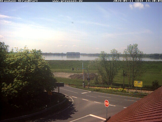 webcam Staudamm Straußfurt